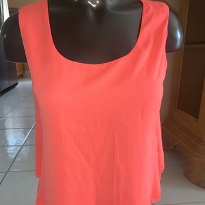 Orange tank top